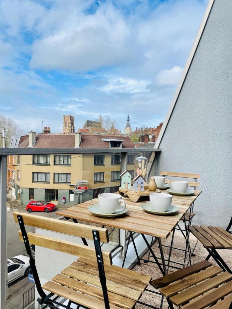 Duplex Au Coeur De Bethune 3 Etoiles Екстериор снимка